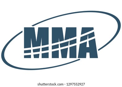 MMA Mixed Martial Arts Sign.