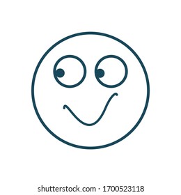 emoticono de Mmeeh para expresión subestimada