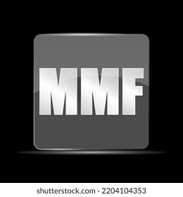 MMF File Icon, Flat Design Style