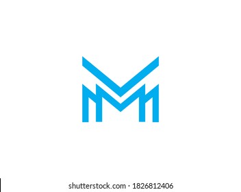 Mmm Logo Design Triple M Logo Stock Vector Royalty Free