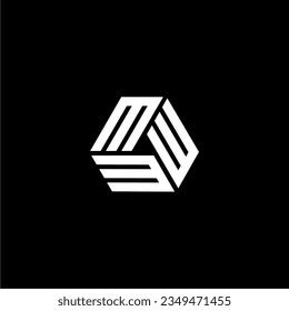 MMM Logo Design Unique Concept