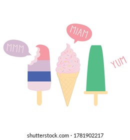 MMM MIAM YUM Ice Cream