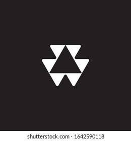 MMM, WWW logo monogram icon vector