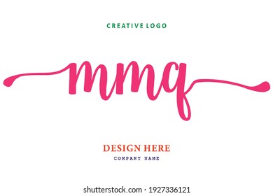 MMQ lettering logo is simple, easy to understand and authoritative