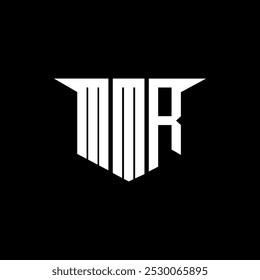 MMR letter logo design with white background in illustrator, vector logo modern alphabet font overlap style, calligraphy designs for logo, Poster, Invitation, etc.