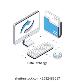 MMS  Isometric stock illustration. EPS File stock illustration