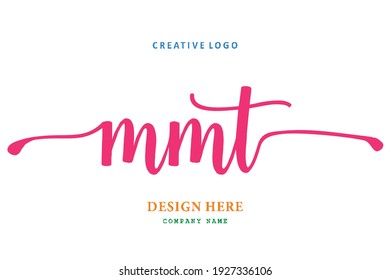 MMT lettering logo is simple, easy to understand and authoritative