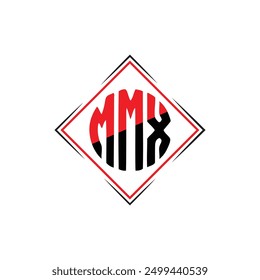 MMX letter logo vector design, MMX simple and modern logo. MMX luxurious alphabet design