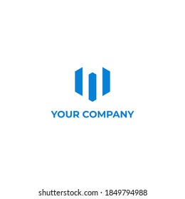diseño de logotipo vectorial de icono mn. inspiración del logotipo de calidad de plantilla mn