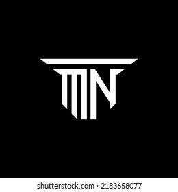 MN letter logo creative design with vector graphic