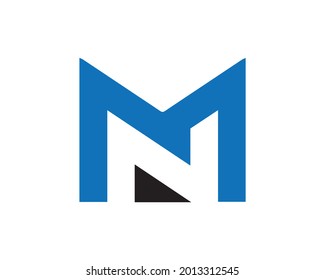 MN And NM Letter Logo And Icon Design Vector Template.