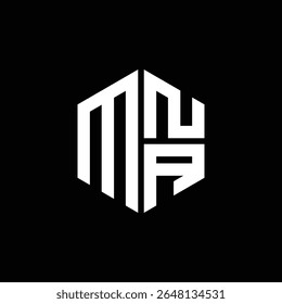 
Logotipo MNA ícone MNA monograma MNA letra minimalista Circulo plano Design de logotipo abstrato moderno exclusivo.