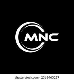 MNC Logo Design, Inspiration for a Unique Identity. Modern Elegance and Creative Design. Watermark Your Success with the Striking this Logo.