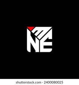 MNE letter logo vector design, MNE simple and modern logo. MNE luxurious alphabet design  