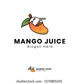 Mnggo juice logo vector ready to use