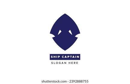 Plantilla de logotipo del capitán de buque principal.eps