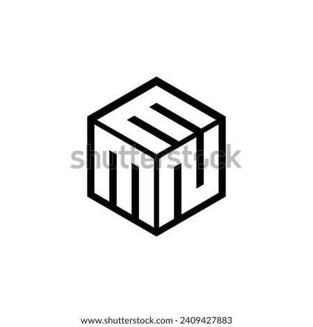 MNM letter logo design with white background in illustrator, vector logo modern alphabet font overlap style. calligraphy designs for logo, Poster, Invitation, etc.	