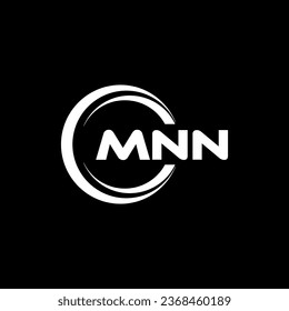 MNN Logo Design, Inspiration for a Unique Identity. Modern Elegance and Creative Design. Watermark Your Success with the Striking this Logo.
