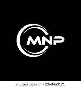 MNP Logo Design, Inspiration für eine einzigartige Identität. Modernes Eleganz und kreatives Design. Markieren Sie Ihren Erfolg mit dem Markieren dieses Logos.