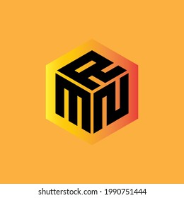 MNR letter logo design with background in illustrator, vector logo modern alphabet font overlap style. calligraphy designs for logo, Poster, Invitation, etc.