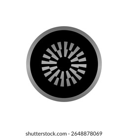MNT, Mantle ícone de desenho plano moeda logotipo