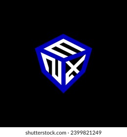 MNX letter logo vector design, MNX simple and modern logo. MNX luxurious alphabet design  
