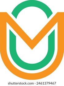 MO letter logo design for your brand