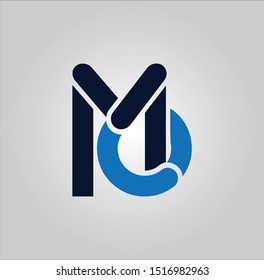 MO letter logo and designs