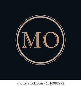 MO letter logo and designs