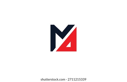 MO-Logo. MO-Design. OM Buchstabe Logo Design Initial Buchstabe MO Monogramm Logo. 