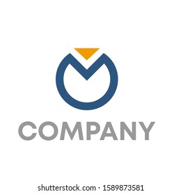 mo logo icon design template sign