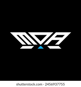 MOA letter logo vector design, MOA simple and modern logo. MOA luxurious alphabet design  