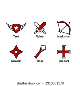 Moba Icon Set