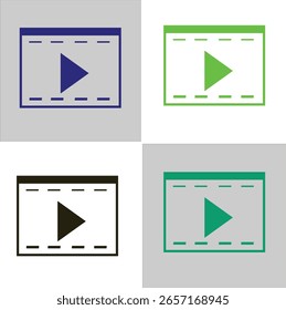 Icono de diseño de icono Mobic Icono de Clip Mobic 