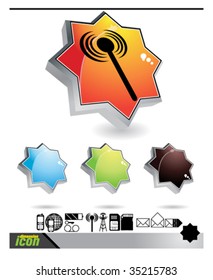 mobil icon set