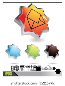mobil icon set