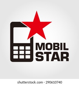 Mobil Star logo element innovative and creative inspiration for business company.
