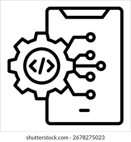 Elemento de icono de avance móvil para diseño