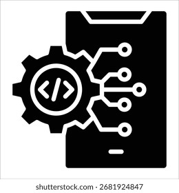 Icon-Element für mobile Erweiterungen für Design