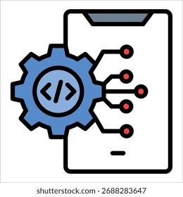 Icon-Element für mobile Erweiterungen für Design
