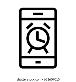 Mobile Alarm Icon