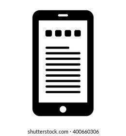 Mobile Analytics Icon - Vector
