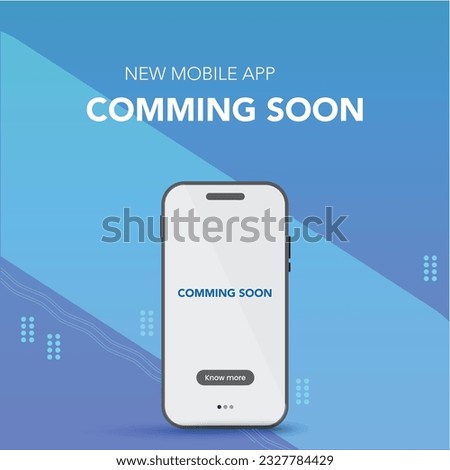 Mobile App Banner. App coming soon. Mobile application launch post Join Us, Discount. Apps launch. Use our app and get a discount. Download the app. marketing. Announcement, , 