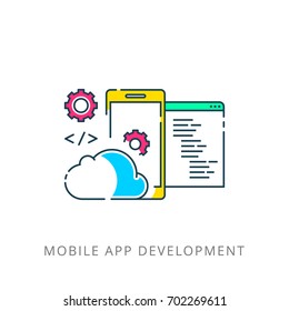 Mobile App Development, Experienced Team. Flat.