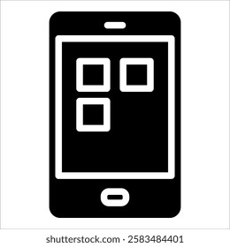 Mobile App Icon Element For Design