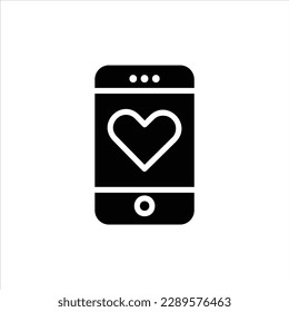 Mobile App Symbol mit isoliertem Vektorgrafik und transparentem Hintergrund