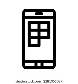 mobile app icon or logo isolated sign symbol vector illustration - high quality black style vector icons
