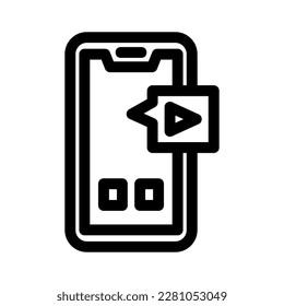 mobile app icon or logo isolated sign symbol vector illustration - high quality black style vector icons
