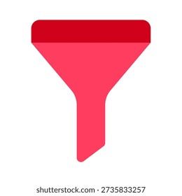 Mobile app icon symbolizing a filter feature for sorting content.