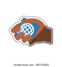 Mobile app icon icon vector illustration graphic design
